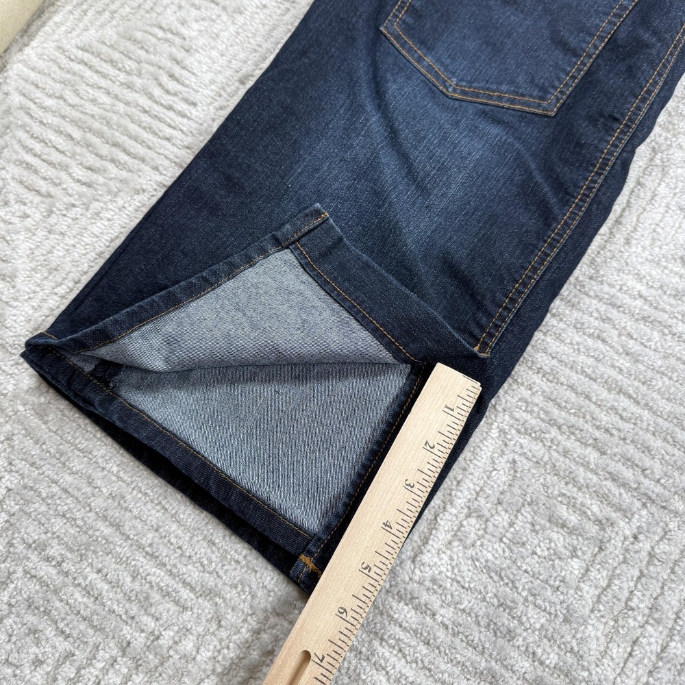 Cato Skirt Womens 16 Blue Denim Pencil Jean Stretch Casual Classic Casuel Work - Picture 9 of 10